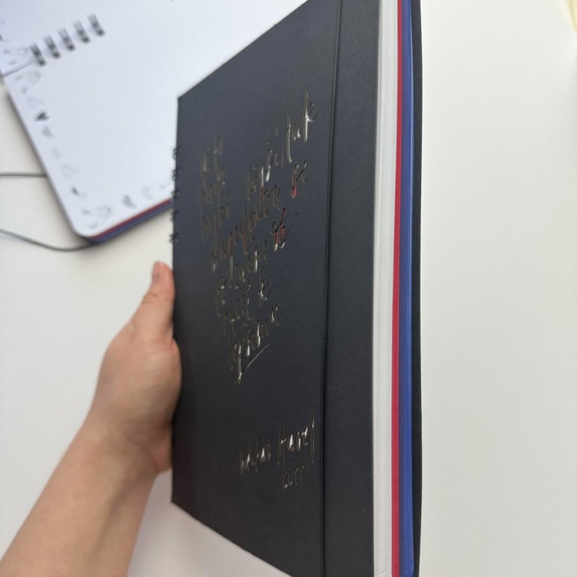 Be Nice ECO Notebook with spiral binding – A Tribute to Václav Havel