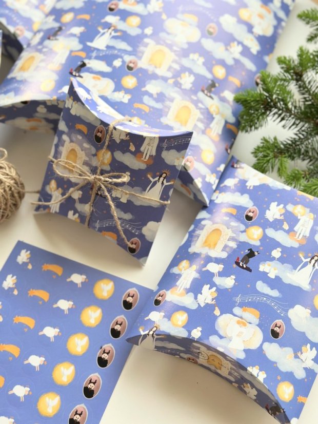 Be Nice ECO Christmas Wrapping Set – Angelic