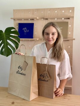 Vánoční dárkové tašky a krabičky - Velikost - S