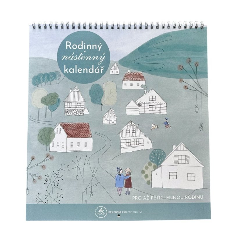 Be Nice ECO Family wall calendar
