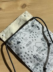 Be Nice eco cover for a travel journal