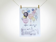 Be Nice Poster Bon Voyage
