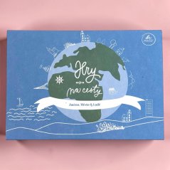 Be Nice ECO Travel & Family Game Pad – Name, City & Battleships (2-in-1)