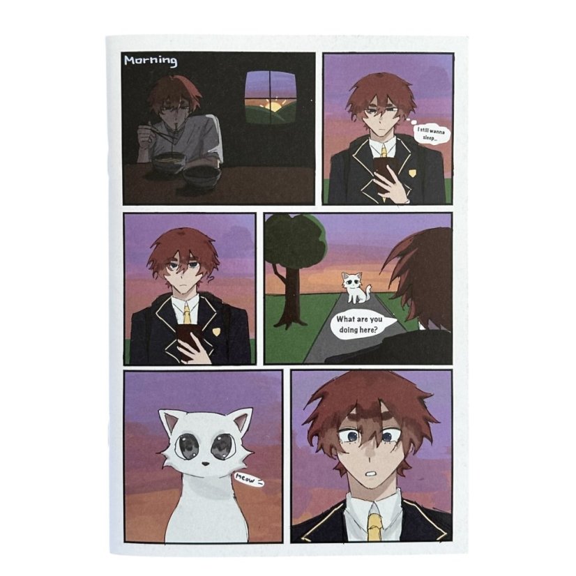 Be Nice EKO školní ekologický sešit Anime - A4 a A5