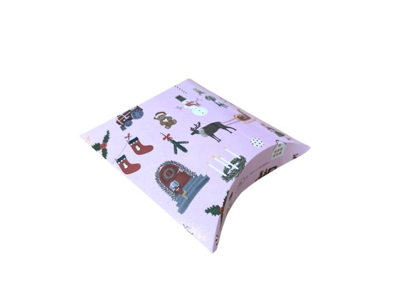 Be Nice EKO Krabička malá Anglická pohádka růžová 3 ks