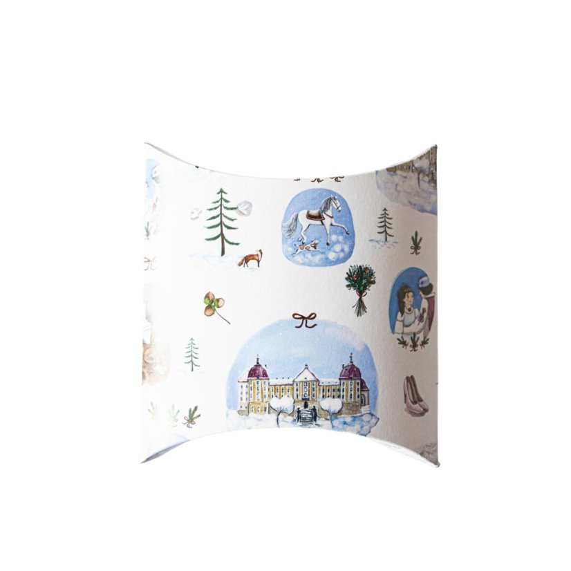 Be Nice ECO Christmas gift box - Cinderella - Size: Střední krabička 21x16x4,5 cm