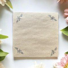 Envelope 15 x 15 cm - flowers