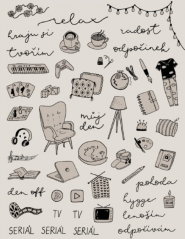 Stickers – Relax at Home