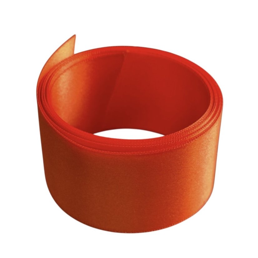 Satin ribbon 5 m - copper