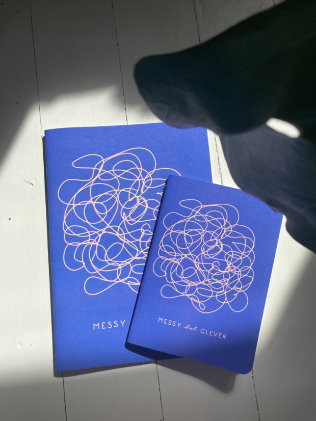 Be Nice ekologický sešit Messy but Clever A4 a A5 - Velikost sešitu: A5