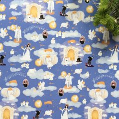 Be Nice ECO Angelic Christmas wrapping paper