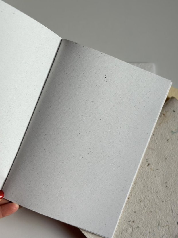 Be Nice EKO sešity z ručního papíru - mix