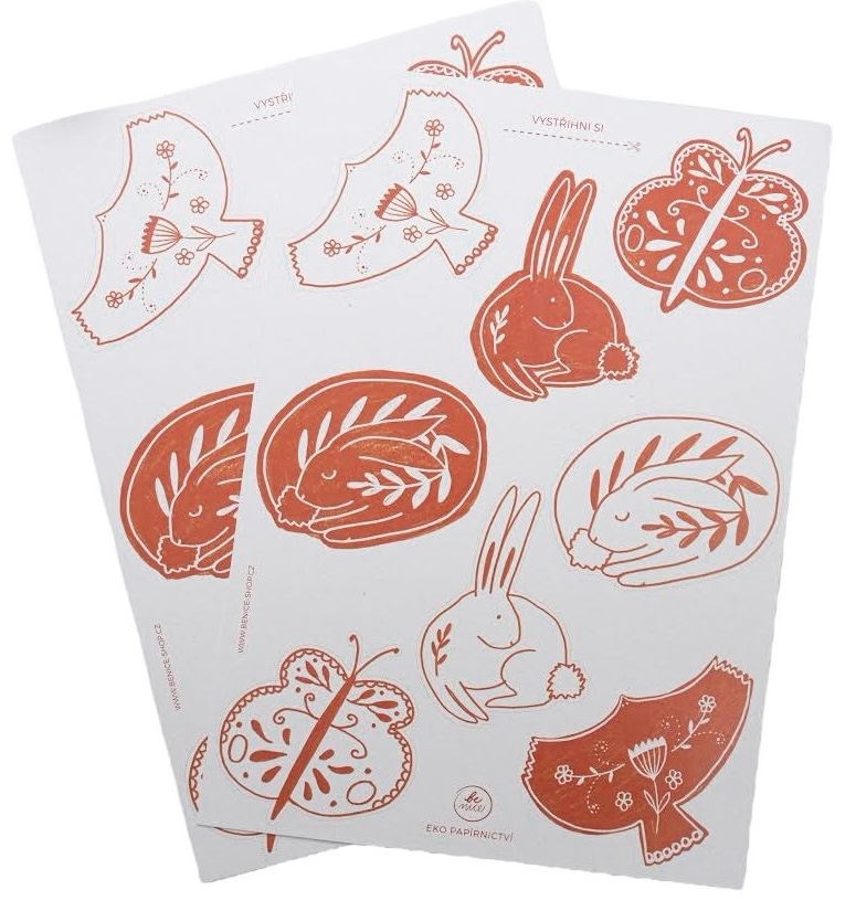Easter Cutouts - Red
