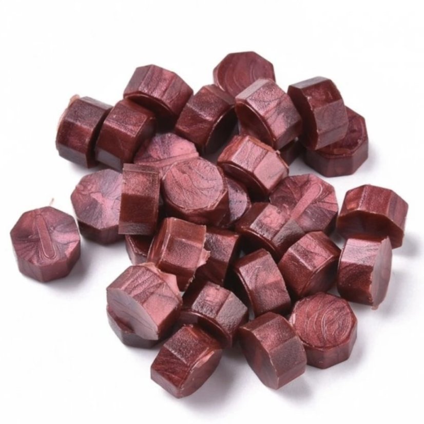 Granulovaný vosk na pečetě - červený Granulovaný vosk na pečetě - červený