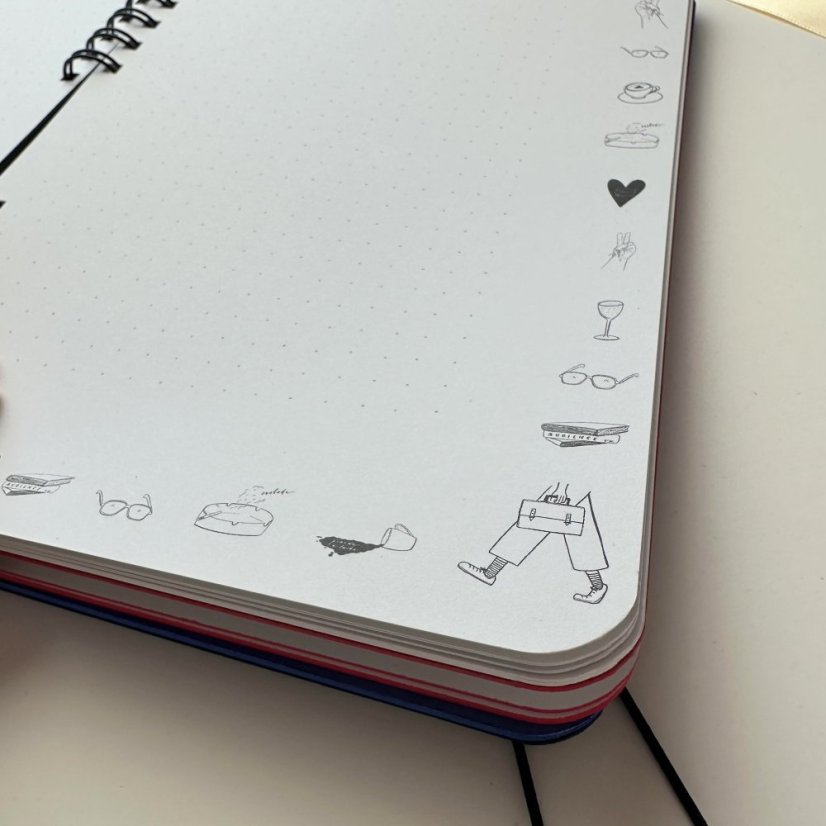 Be Nice ECO Notebook with spiral binding – A Tribute to Václav Havel
