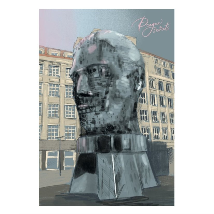Be Nice magnet Prague Secrets Franz Kafka