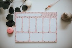 Be Nice ECO Weekly Planner – Pink