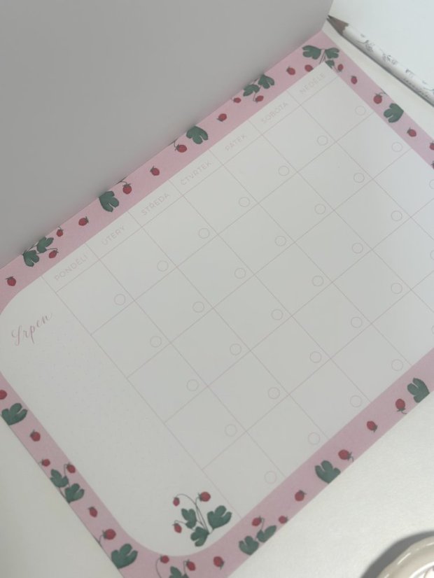 Monthly Calendar with 12 Tear-Off Sheets