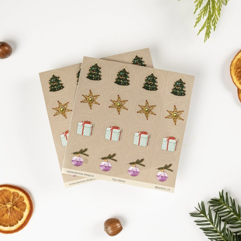 Be Nice Christmas stickers - Christmas fairytale 32 pcs