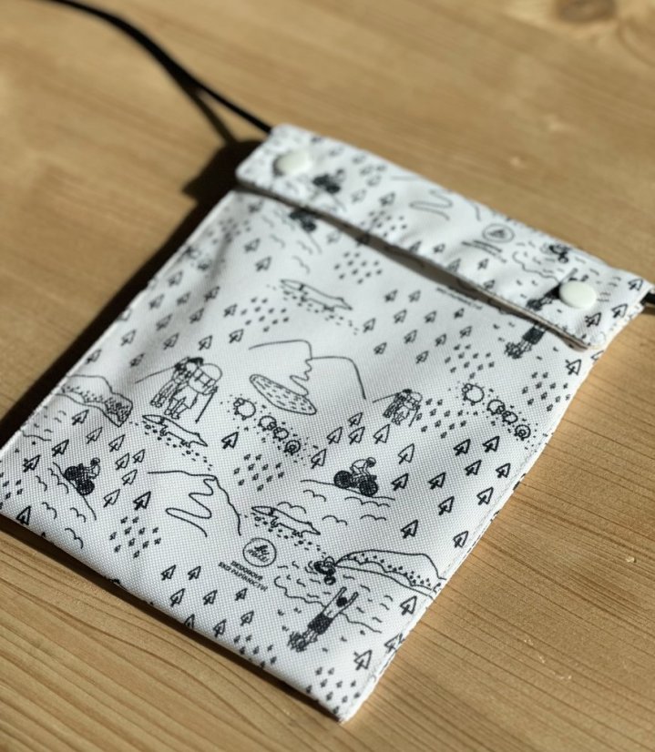Be Nice eco cover for a travel journal