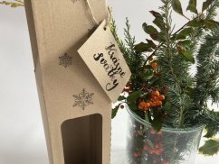 Be Nice ECO Gift box - wine - Happy holiday