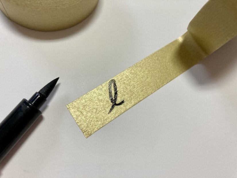 Be Nice washi tape - gold