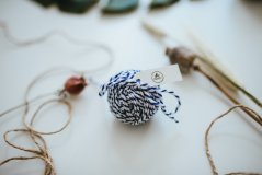 Be Nice Twine blue-white