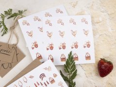 Be Nice sada na balení dárků - Venkov