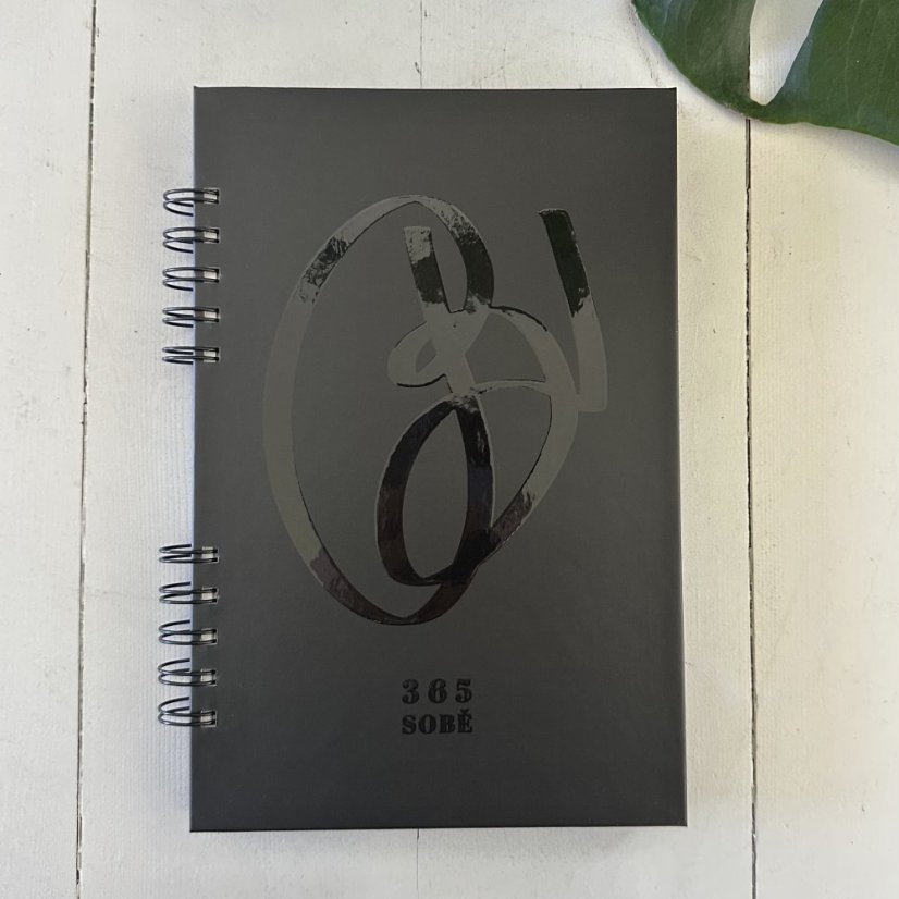 Be Nice ECO Diary 365 SOBĚ - black 2026