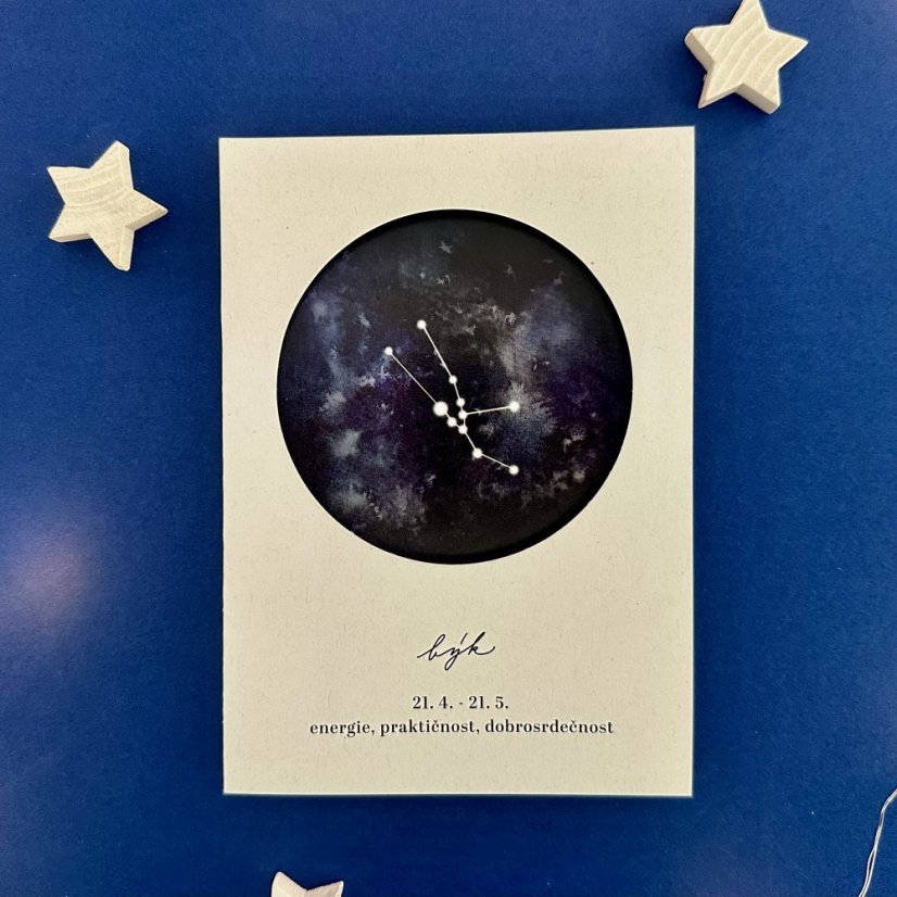 Be Nice Card Zodiac Sign – Taurus