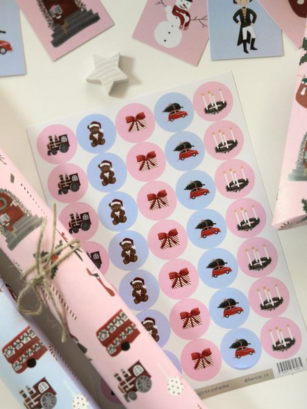 Be Nice ECO Christmas Wrapping Set – English Fairytale