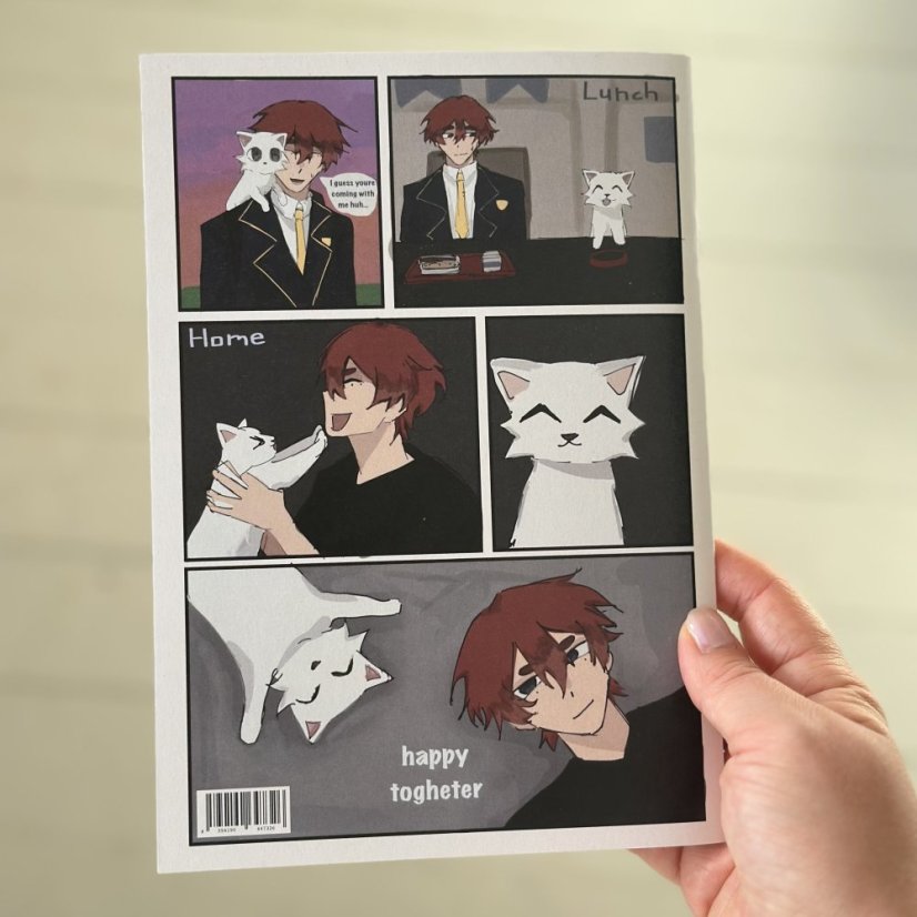 Be Nice EKO školní ekologický sešit Anime - A4 a A5 - Velikost sešitu: A4