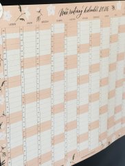 Be Nice EKO Náš rodinný kalendář na ledničku 2026