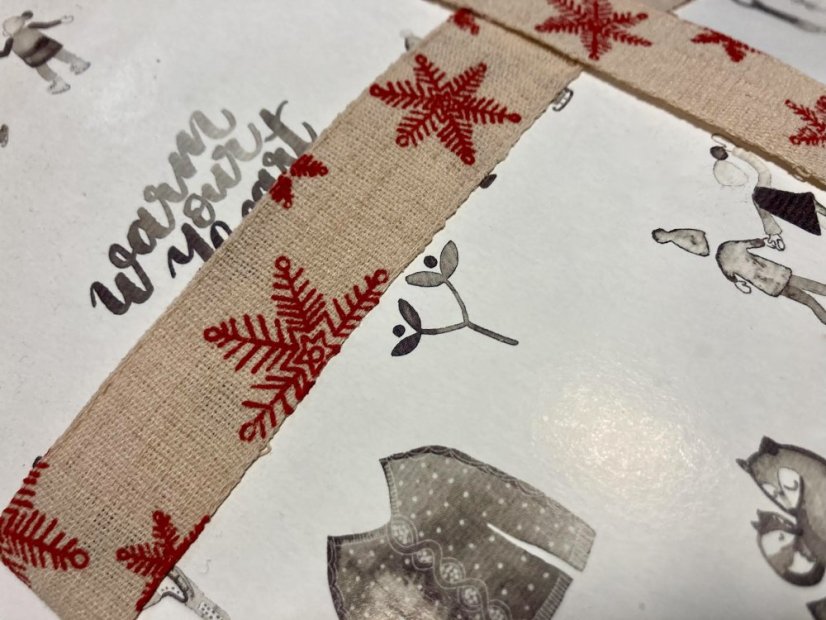 Be Nice natural ribbon