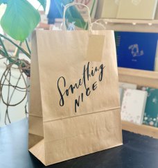 Be Nice natural gift bag - Something nice