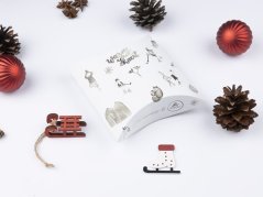 Be Nice ECO Natural Christmas boxes - light
