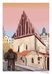 Be Nice ECO poster Prague secrets Golem A4 and A5