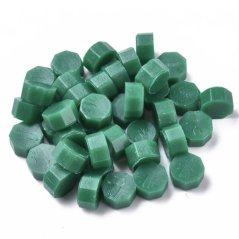 Granulovaný vosk na pečetě - zelený