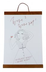 Be Nice Poster Wine? Wine not!