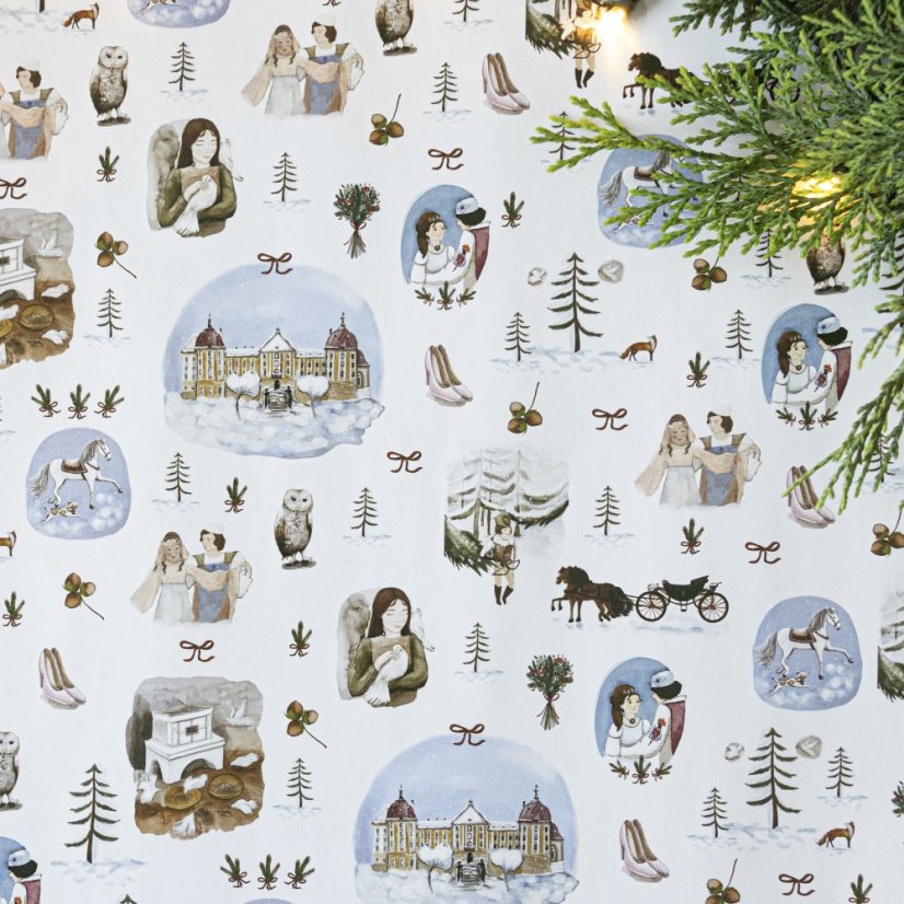 Be Nice EKO vánoční balicí papír Popelka