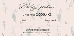 Gift voucher 2000 Kč