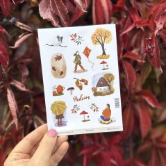 Be Nice Samolepky - Podzim