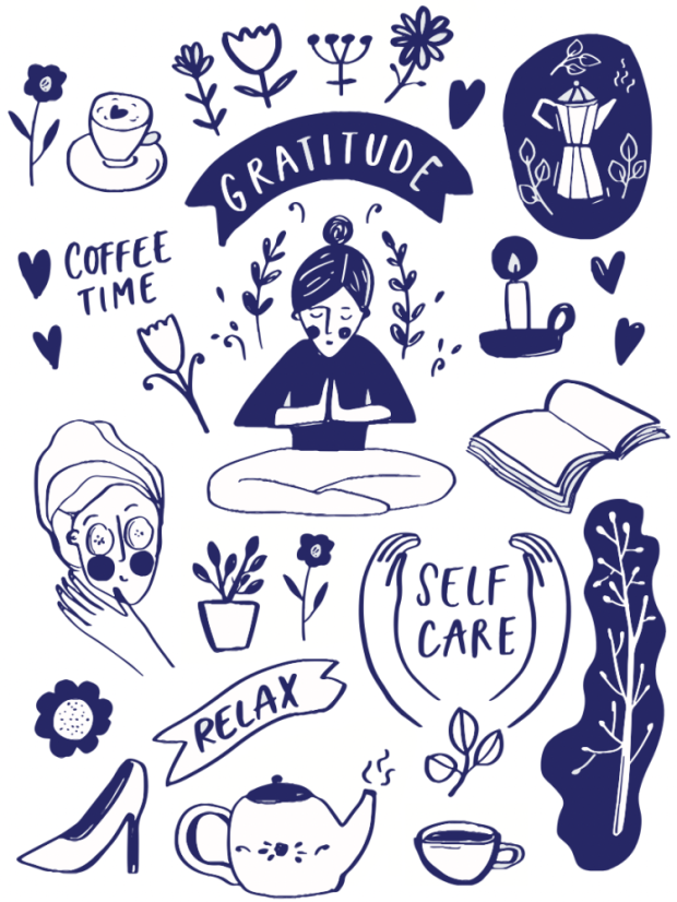 Be Nice Stickers – Me Time