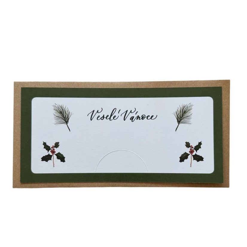 Be Nice ECO Money Envelope – Pine