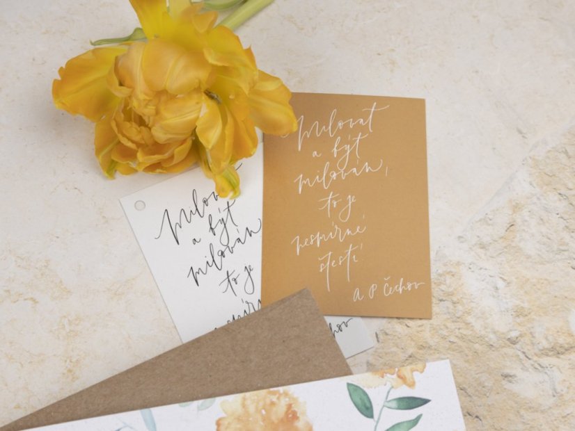 Be Nice gift wrapping set - Peonies