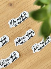 Sticker – Who doesn’t jump isn’t Czech!