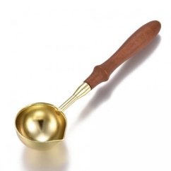 Dřevěná tavicí lžička na vosk