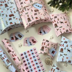 Be Nice EKO vánoční balicí sada Anglická pohádka