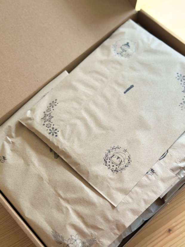 Be Nice EKO Samolepkový Adventní kalendář