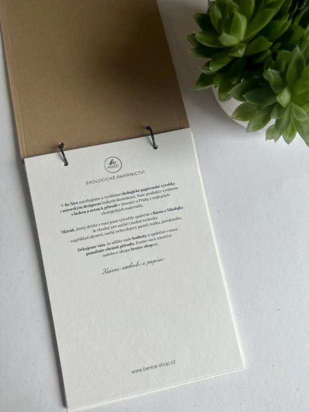 Be Nice ECO Watercolor Sketchbook – Art Collection